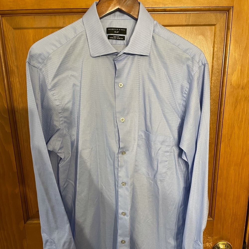Blue dress shirt
